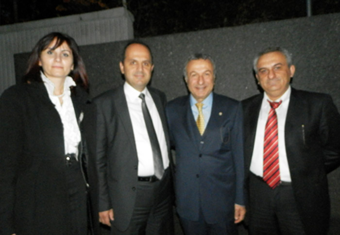 Ο Πρόεδρος τουριστικών πρακτόρων Κωνσταντινούπολης κ. Μπαβαράν Ολοσόι.