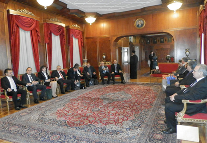 Ο Δήμαρχος συνάντησε στο Φανάρι τον Οικουμενικό Πατριάρχη κ.κ.Βαρθολομαίο.