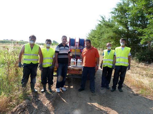 Συνεχίζεται για τρίτη  συνεχόμενη εβδομάδα το πρόγραμμα καταπολέμησης κουνουπιών στο Δήμο Πέλλας