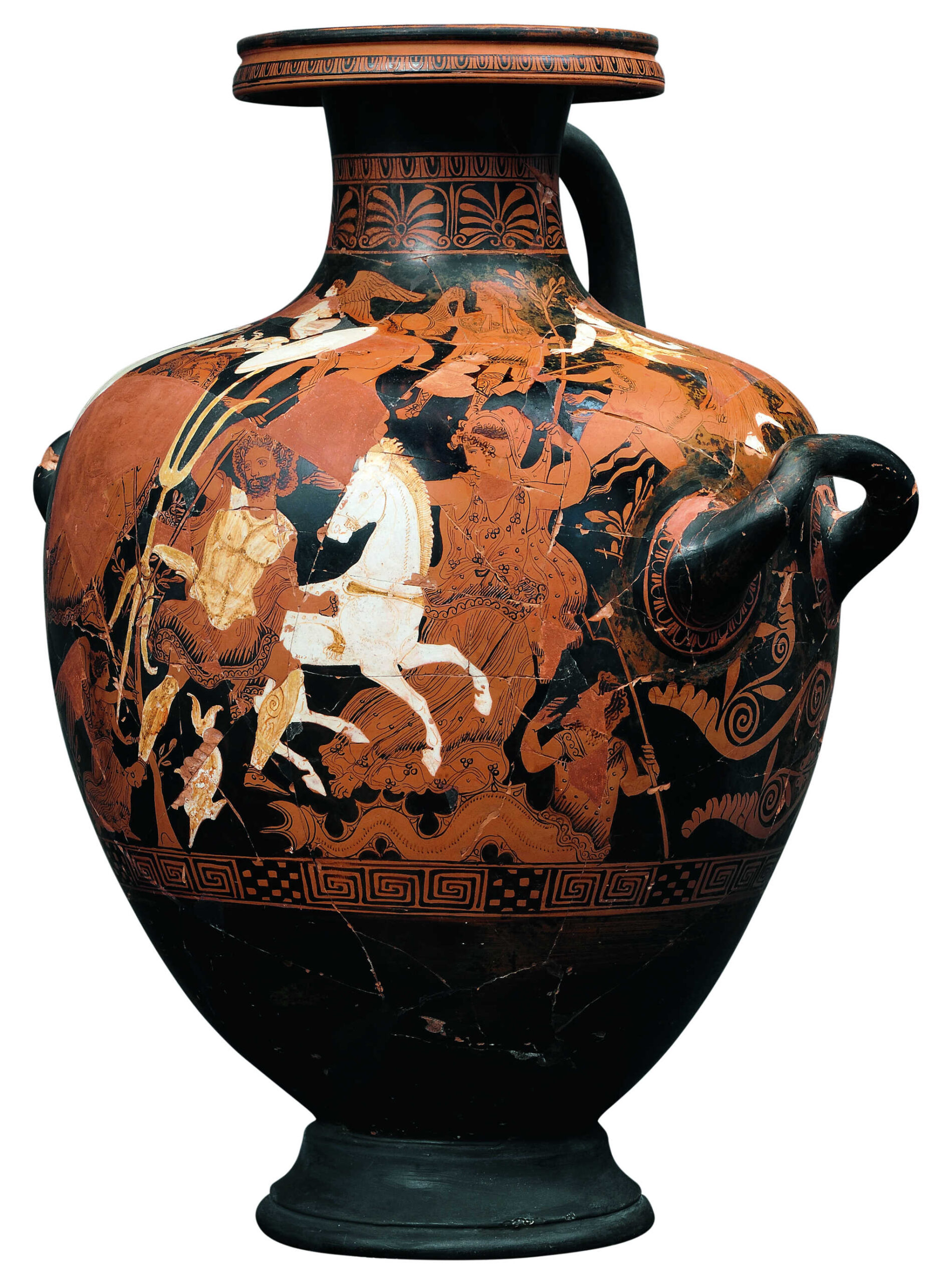 8 Ερυθρόμορφη-Υδρία τέλος 5ου αρχές 4ου αιώνα π.Χ.