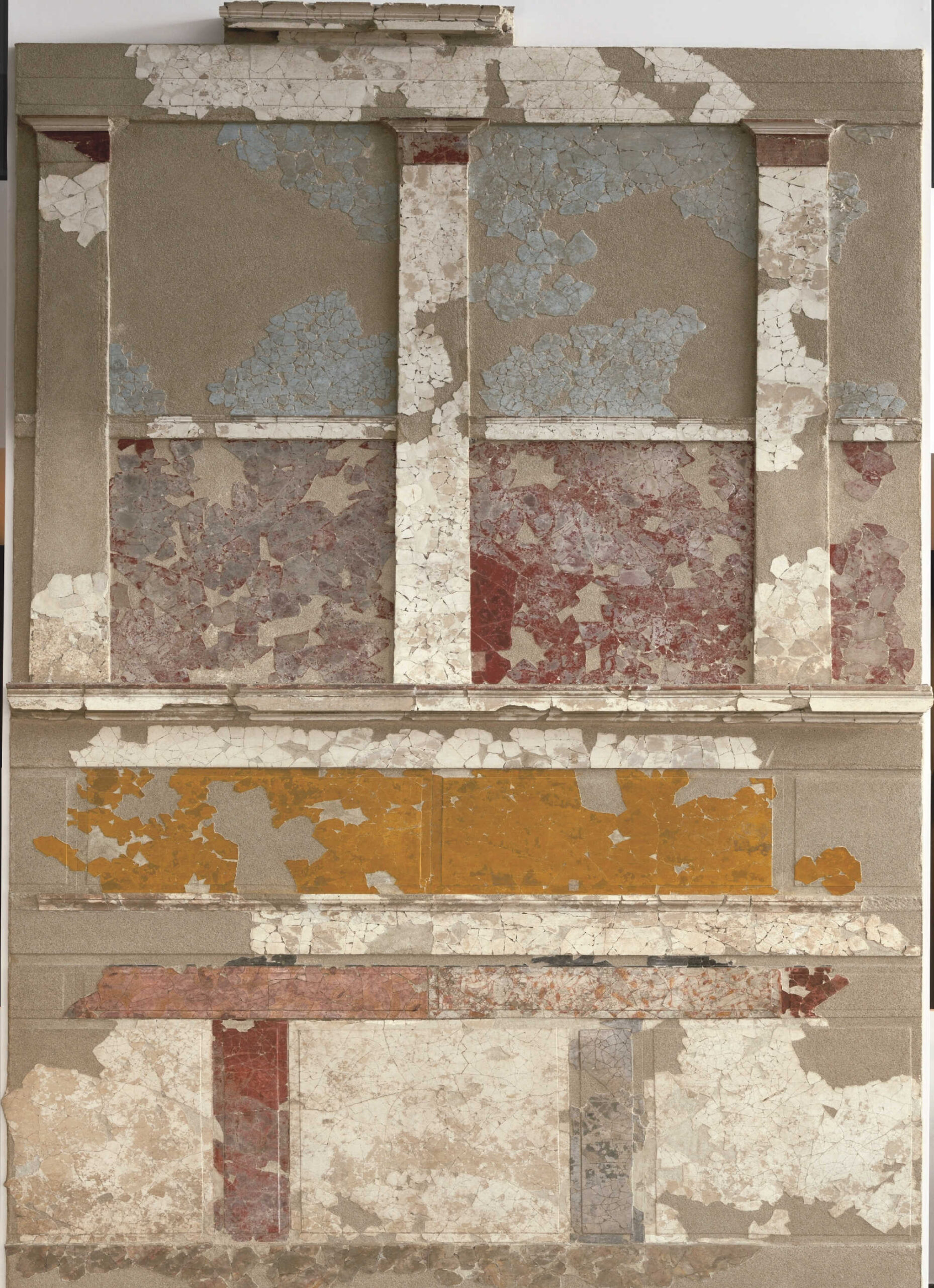 9 Αναπαράσταση-τοίχου-από-οικία-Κονιαμάτων